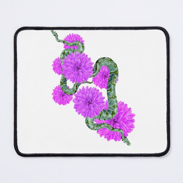 Item preview, Dual dahlia snake designed and sold by Katlyngriffin.