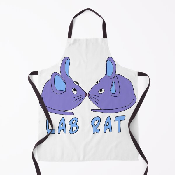 Item preview, Lab Rat | two purple blue mice in science | animal testing and laboratory mice design designed and sold by sopfanna.