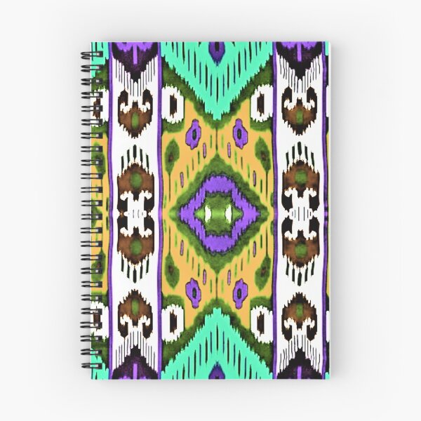 Item preview, Uzbek Ikat colorful designs ikat patterns, Uzbek Ikat designs designed and sold by LeFabriqueOuz.