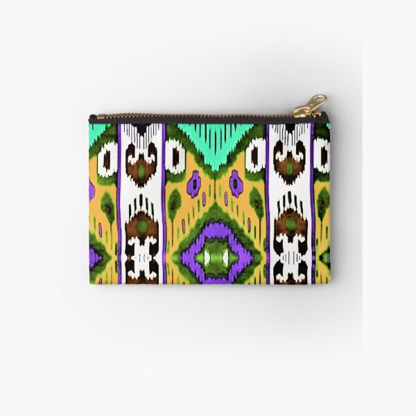 Item preview, Uzbek Ikat colorful designs ikat patterns, Uzbek Ikat designs designed and sold by LeFabriqueOuz.