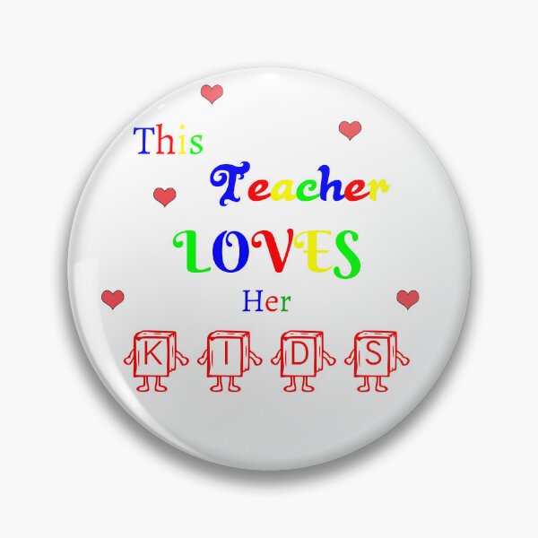 Item preview, This Teacher Loves Her Preschoolers designed and sold by Elyora.