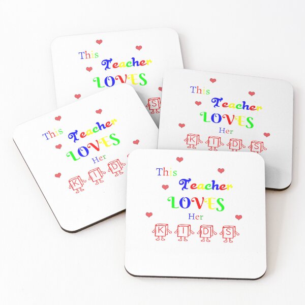 Item preview, This Teacher Loves Her Preschoolers designed and sold by Elyora.