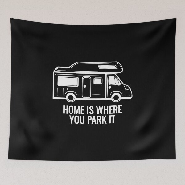 Item preview, Home is Where You Park It Class C Motorhome Camper designed and sold by EstelleStar.