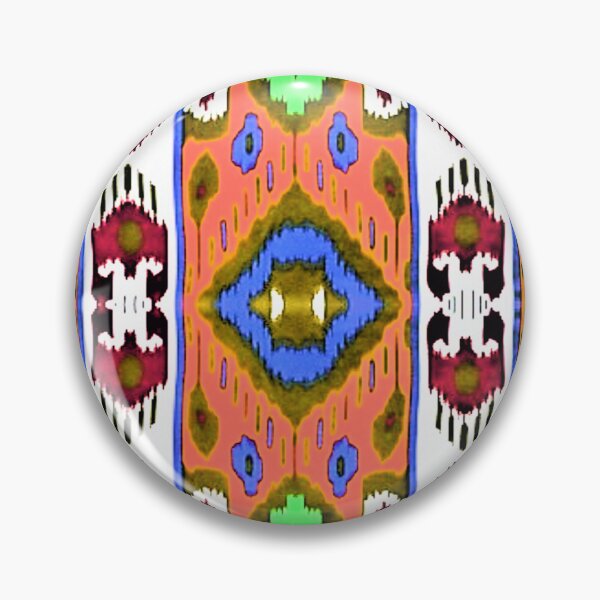 Artikelvorschau, Usbekische Ikat bunte Designs Ikat-Muster, usbekische Ikat-Designs entworfen und verkauft von LeFabriqueOuz.