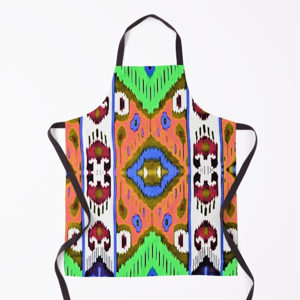 Item preview, Uzbek Ikat colorful designs ikat patterns, Uzbek Ikat designs designed and sold by LeFabriqueOuz.