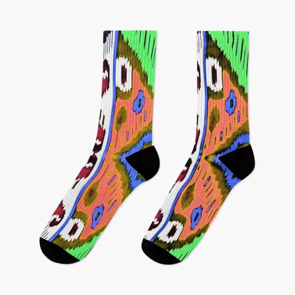 Artikelvorschau, Usbekische Ikat bunte Designs Ikat-Muster, usbekische Ikat-Designs entworfen und verkauft von LeFabriqueOuz.