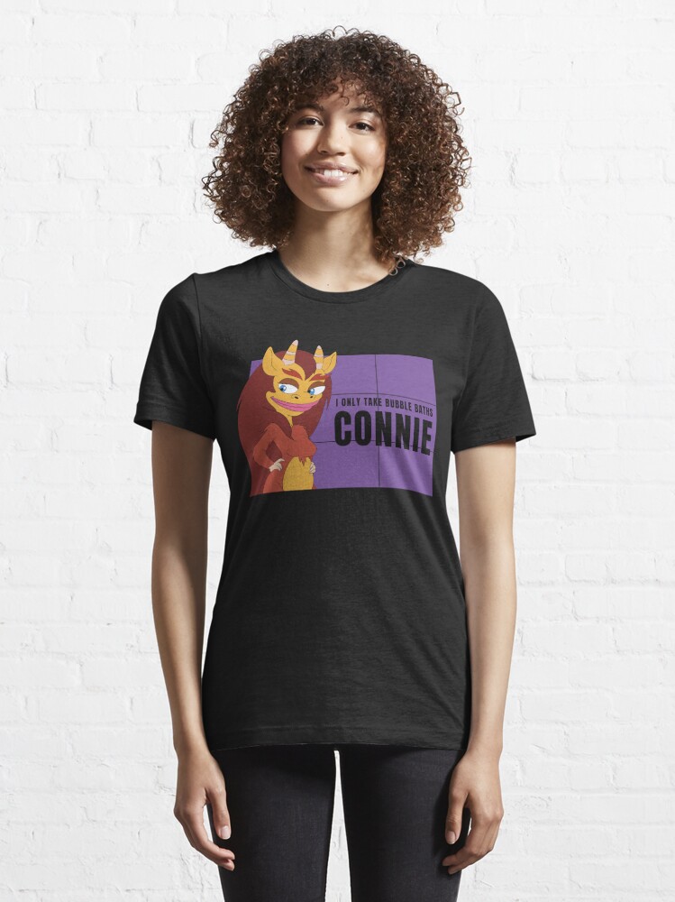 Disover Connie from human resources with big  i only tale bubble bath | Essential T-Shirt 