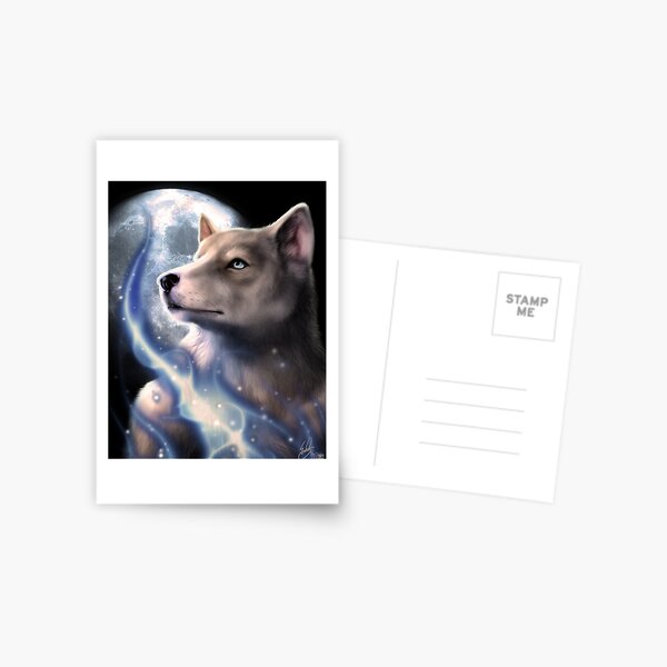 Goddess Moon Postcard