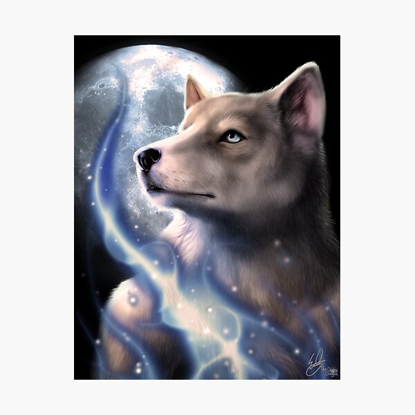 Goddess Moon Photographic Print