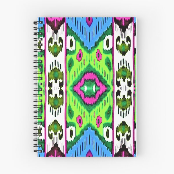 Item preview, Uzbek Ikat colorful designs ikat patterns, Uzbek Ikat designs designed and sold by LeFabriqueOuz.