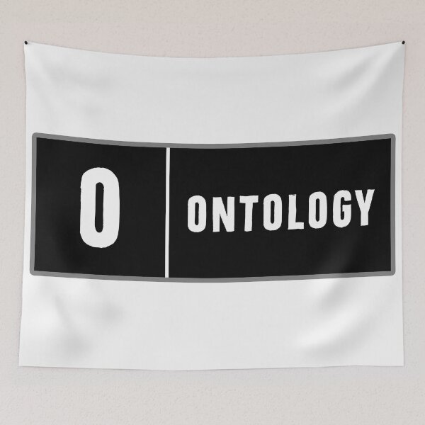 Item preview, Ontology Rating | Ontologist Sticker designed and sold by PhilosophyWear.