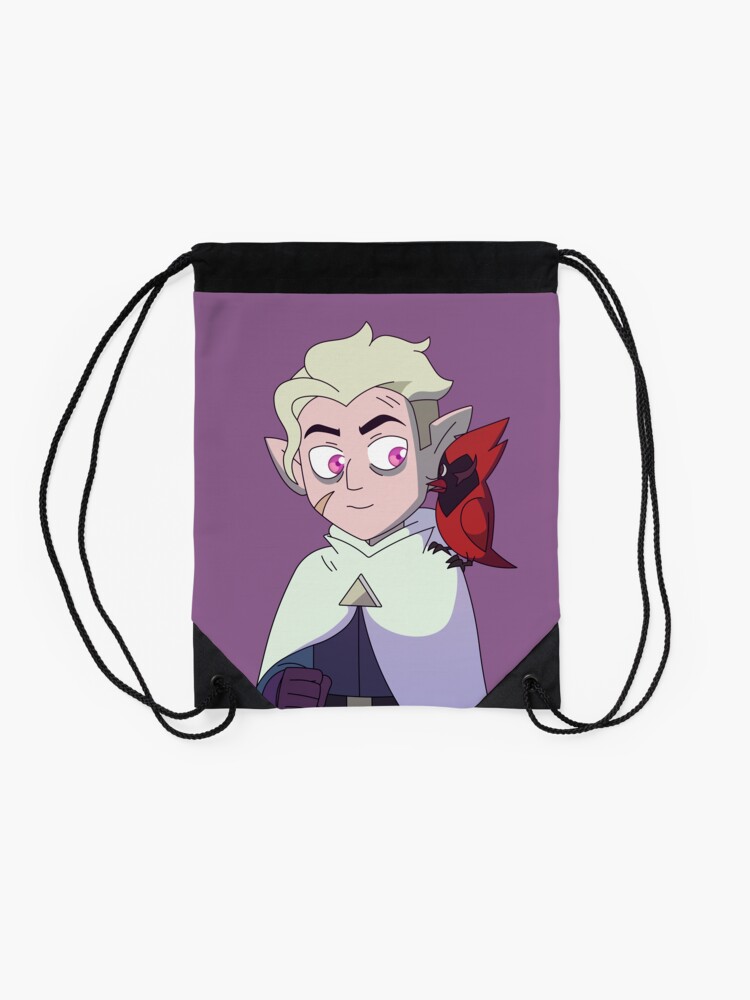 Alternate view of Hunter | The Owl House Drawstring Bag