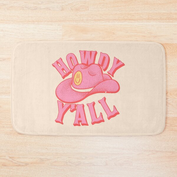 Item preview, HOWDY YALL | HOWDY Y'ALL Preppy Aesthetic | White Background designed and sold by PEARROT.