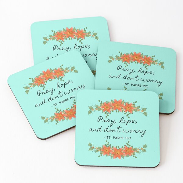 Item preview,  Pray Hope and Don't Worry, Message of Calm and Comfort designed and sold by IceCreamMuseum.