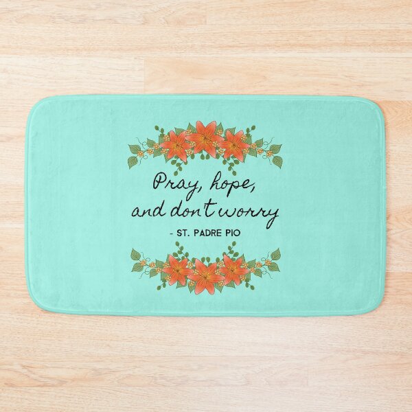 Item preview,  Pray Hope and Don't Worry, Message of Calm and Comfort designed and sold by IceCreamMuseum.