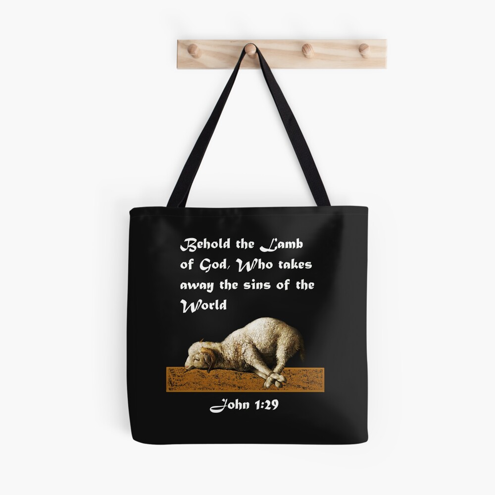 Behold The Lamb of God Tote Bag Behold The Lamb of God Tote Bag