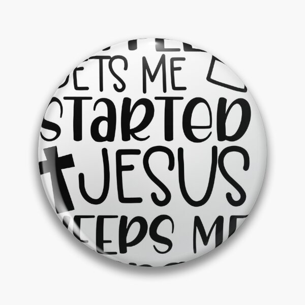 Item preview, Coffee Gets me Started Jesus Keeps me Going designed and sold by NeYahSupreme1.