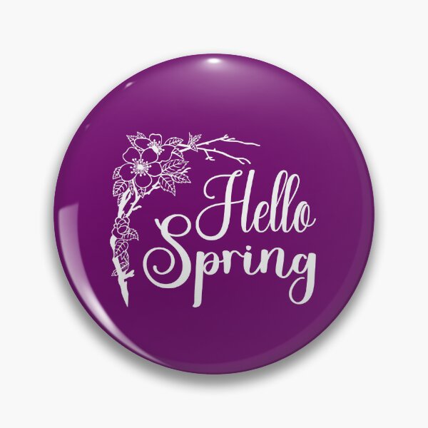 Item preview, Hello Spring. Spring Quote, Spring Flower, Spring Lover, Spring Design designed and sold by DesignHouse07.