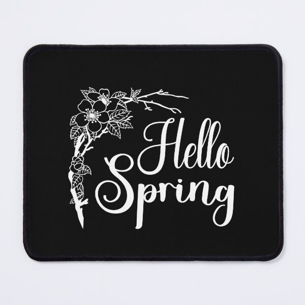 Item preview, Hello Spring. Spring Quote, Spring Flower, Spring Lover, Spring Design designed and sold by DesignHouse07.