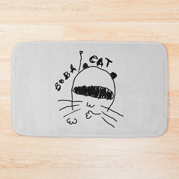 Item preview, boba cat designed and sold by Cat cut cop.