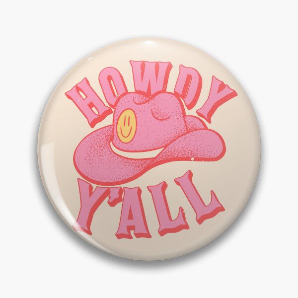 Item preview, HOWDY YALL | HOWDY Y'ALL Preppy Aesthetic | White Background designed and sold by PEARROT.