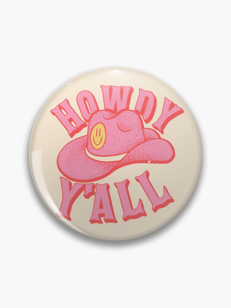 HOWDY YALL | HOWDY Y'ALL Preppy Aesthetic | White Background | Poster