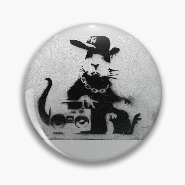 Item preview, Banksy, rat designed and sold by Dusanel.