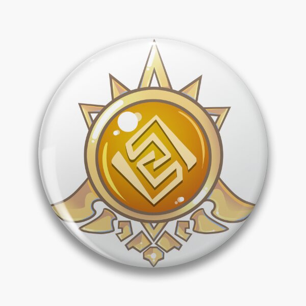 Item preview, Genshin Impact - Mondstadt Geo Vision - fan art designed and sold by Azurailes.