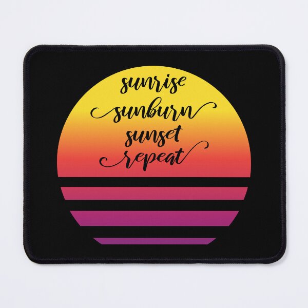 Item preview, Sunrise Sunburn Sunset Repeat II designed and sold by Lemon Pepper.
