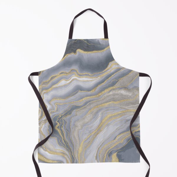 Item preview, Gray Gold Fluid Liquid Painting designed and sold by NdesignTrend.