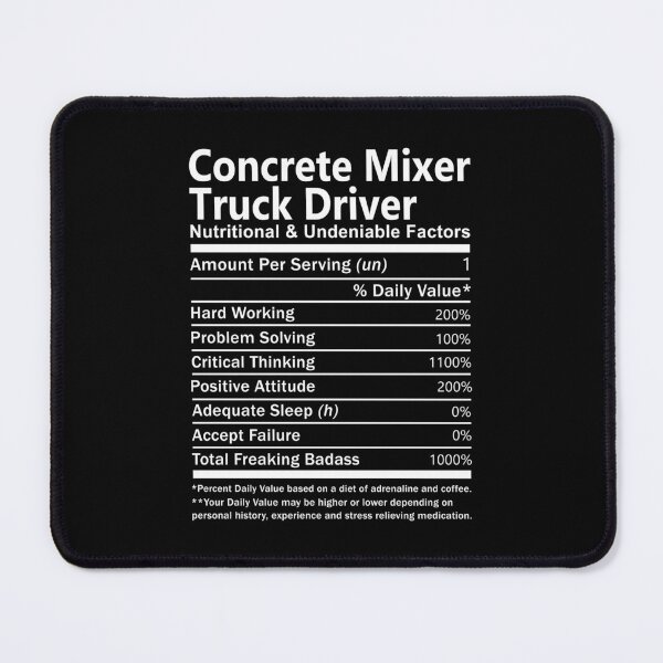 Item preview, Concrete Mixer Truck Driver T Shirt - Nutritional And Undeniable Factors Gift Item Tee designed and sold by averiarnol.