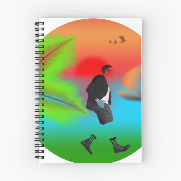 Item preview, The man walking on the beach at sunset in freedom designed and sold by Bigrow.