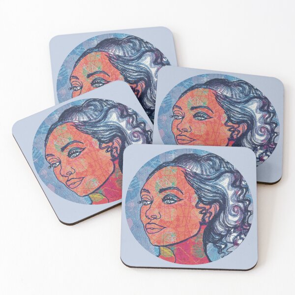 Item preview, Classical Female Portrait- Hand-drawn Illustration (Series 4) designed and sold by amoribella-blue.