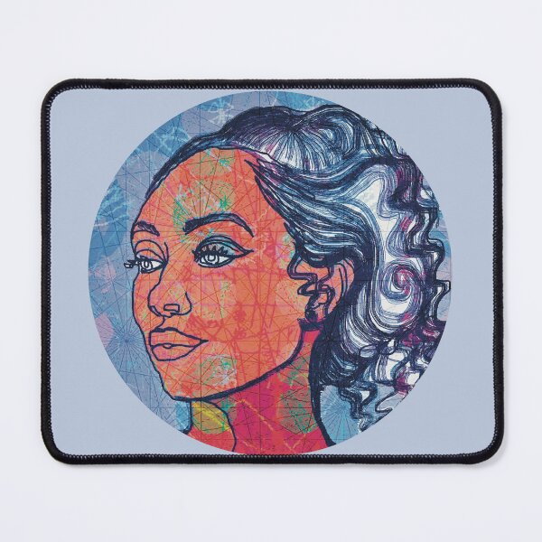 Item preview, Classical Female Portrait- Hand-drawn Illustration (Series 4) designed and sold by amoribella-blue.