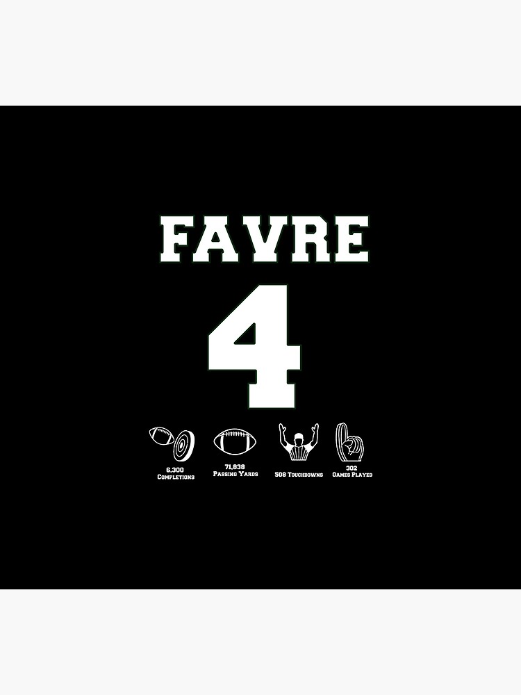 Brett Favre - Career Stats Essential T-Shirt for Sale by thundergun