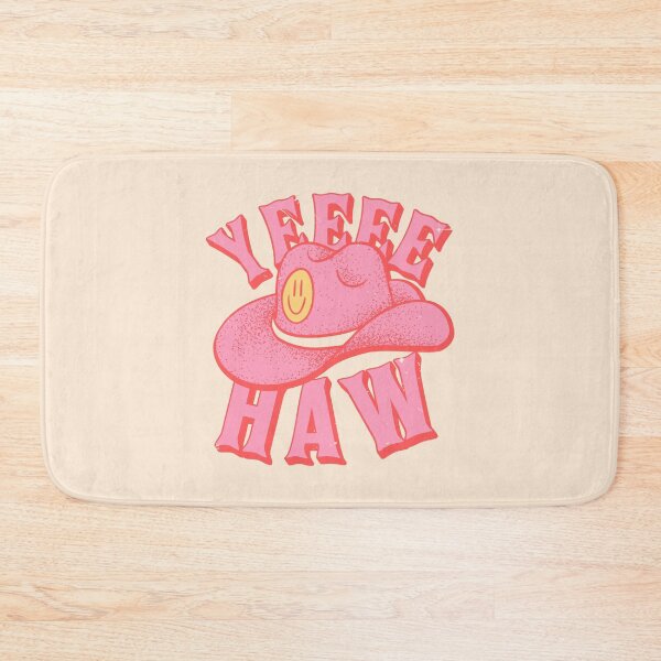 Item preview, YEEHAW | Pink Cowboy Cowgirl Rodeo Hat Preppy Aesthetic | HOWDY Y'ALL | White Background designed and sold by PEARROT.