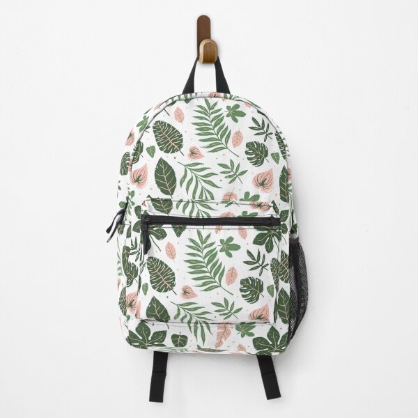 Item preview, Tropical Green Pink Rose plants designed and sold by GraphismNinja.