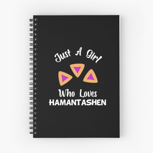 Item preview, Funny Happy Purim Party Just A Girl Who Loves Hamantashen designed and sold by amanilek.