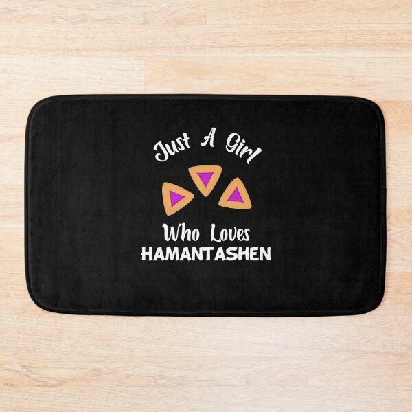 Item preview, Funny Happy Purim Party Just A Girl Who Loves Hamantashen designed and sold by amanilek.