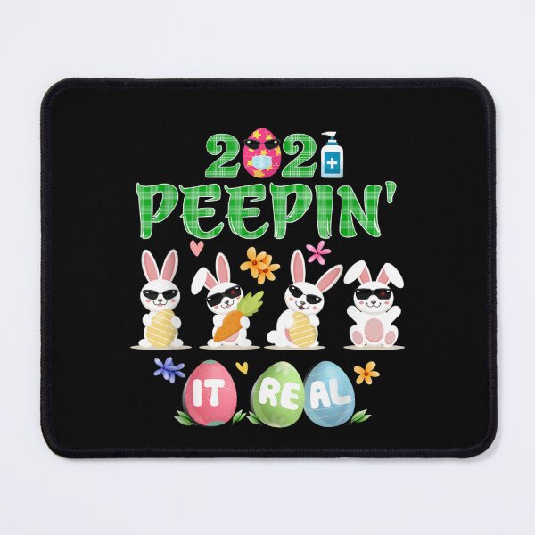 Item preview, Peepin' It Real Happy Easter 2021 Bunnies Funny Hunt Eggs designed and sold by RobertVandivier.