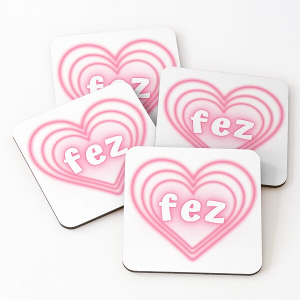 Item preview, fez neon heart designed and sold by littleaxii.