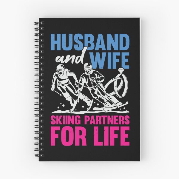 Item preview, Husband And Wife Skiing Partners For Life designed and sold by Marcid95.