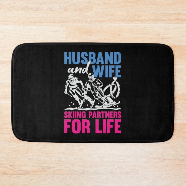 Item preview, Husband And Wife Skiing Partners For Life designed and sold by Marcid95.