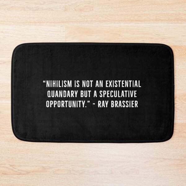 Item preview, Nihilism, A Speculative Opportunity - Ray Brassier designed and sold by PhilosophyWear.