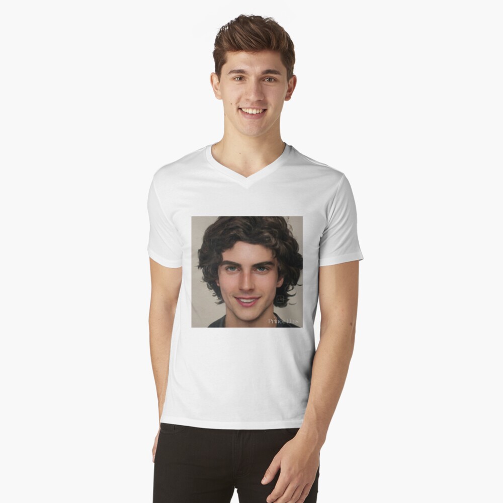 Item preview, V-Neck T-Shirt designed and sold by RockWinterRec.