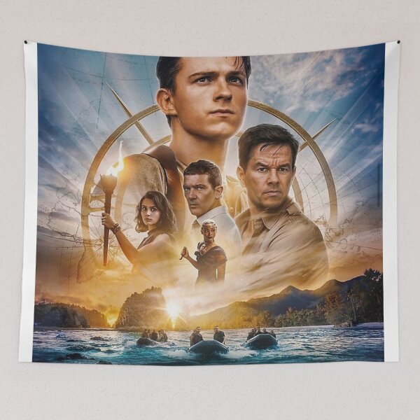Item preview, Uncharted movie Poster designed and sold by spencerlinds.