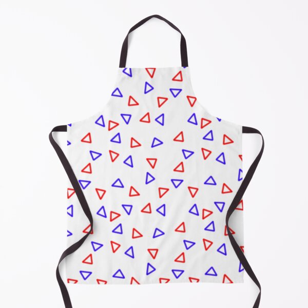 Item preview, Triple the Triangles (Red and Blue) designed and sold by Gonzo's Rad Design Shop.