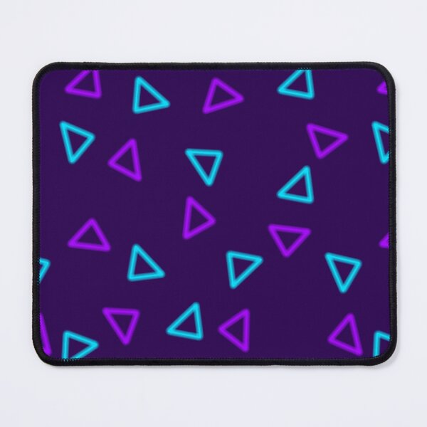 Item preview, Triple the Triangles (Pirple and Blue) designed and sold by Gonzo's Rad Design Shop.