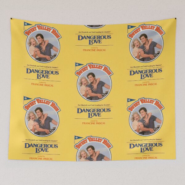Item preview, Dangerous Love - Sweet Valley High Series Book Cover designed and sold by Plastic Memory Archive.
