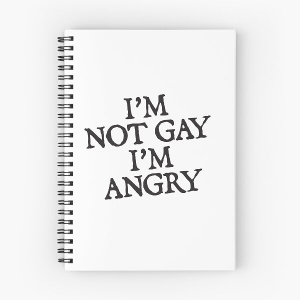 Item preview, im not gay im angry designed and sold by sunin4th.